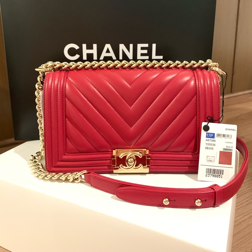 Chanel medium boy bag!